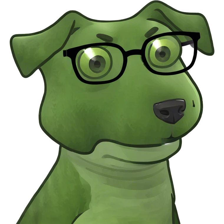Dog looking at Netflix  emoji