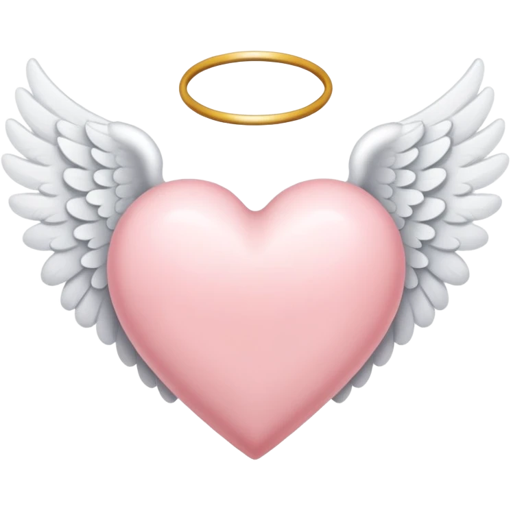 heart with angel wings emoji