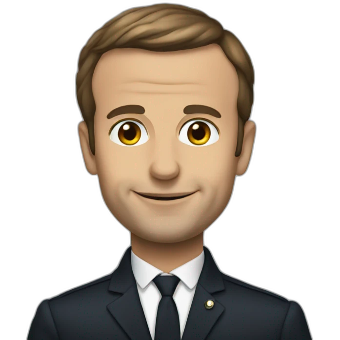 emmanuele macron emoji