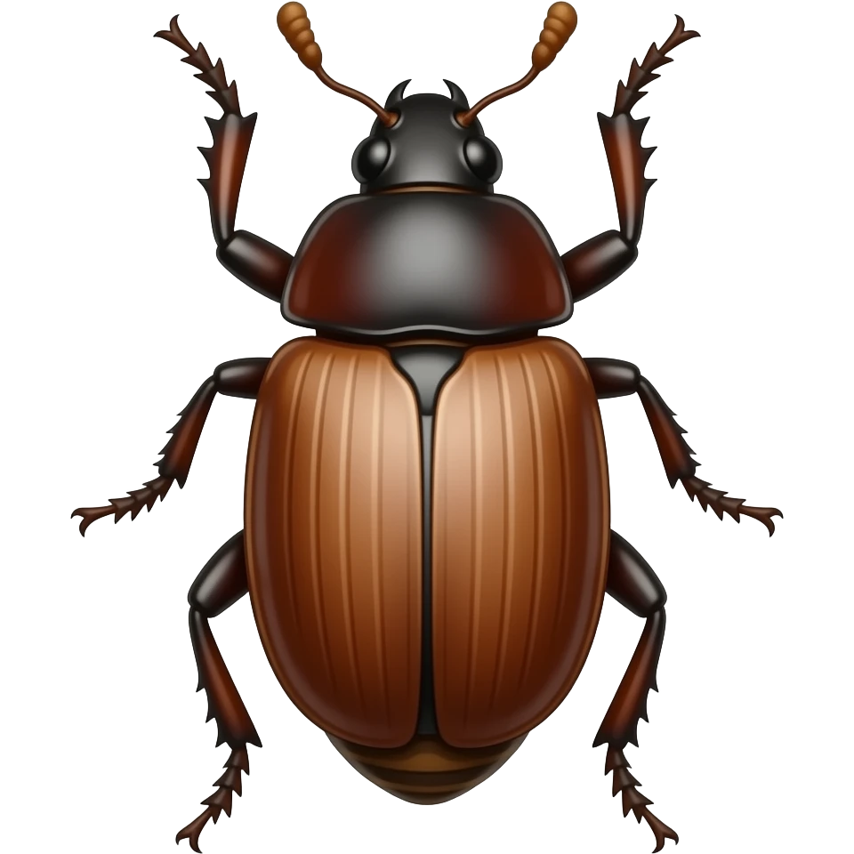 Inseto percevejo sem casca emoji