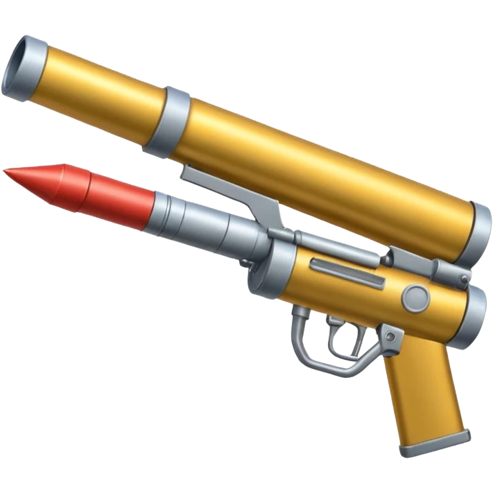 Shoulder mounted rocket launcher emoji