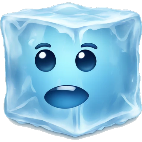 Ice cubes  emoji