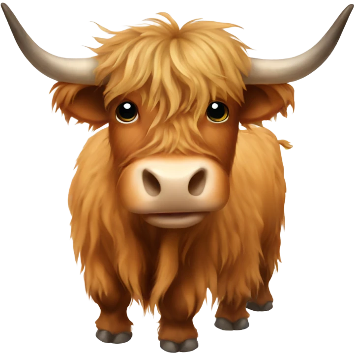 Longhorn highland cow emoji