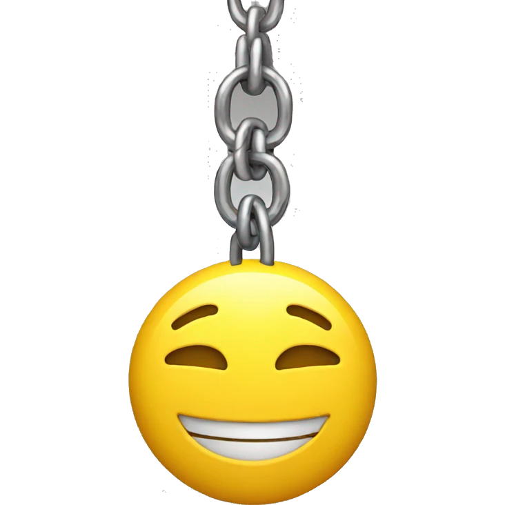 yellow chained emoji emoji