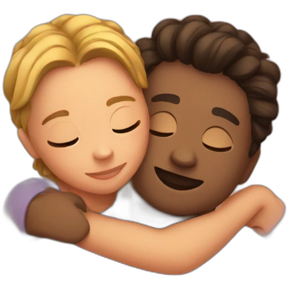Cuddling emoji
