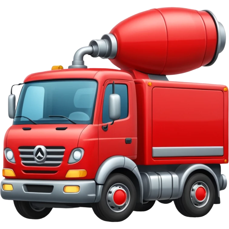 Camion avec des gyropahre emoji