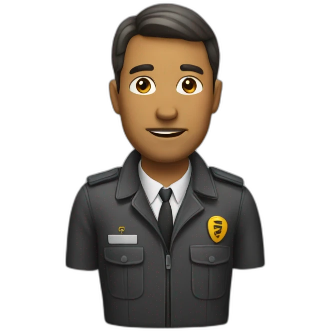 Taxi driver emoji