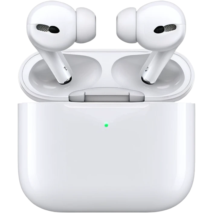 Apple AirPods wireless earbuds emoji