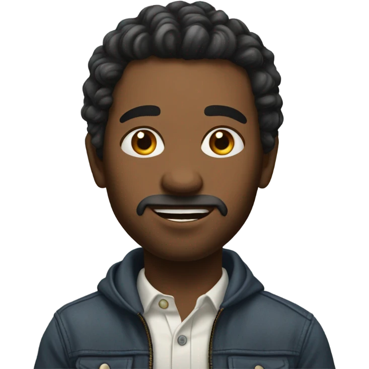 realistic portrait of man emoji