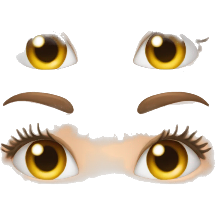 Eyelashes emoji