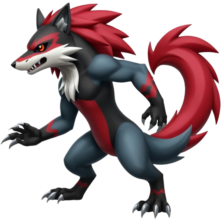 Obstagoon-Zeraora-Zoroark-fusion  emoji