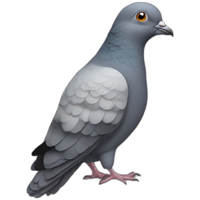 Pigeon-man emoji