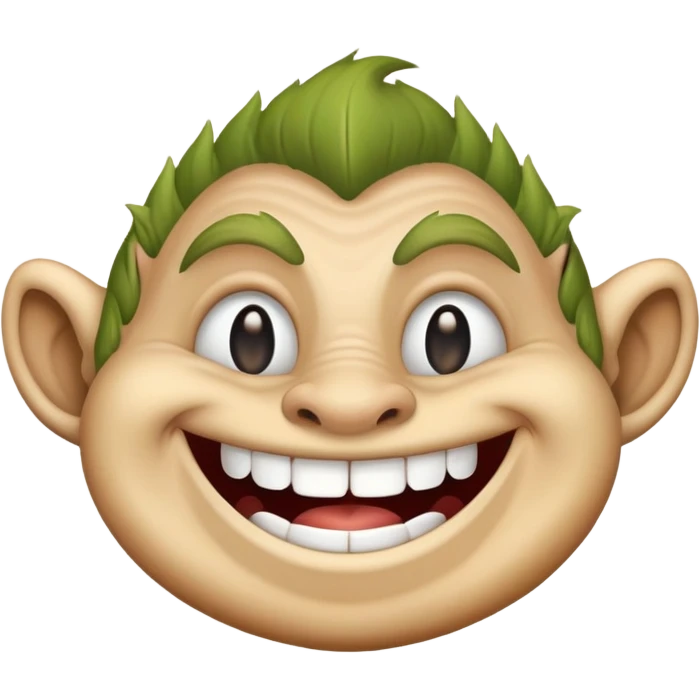 Troll face emoji