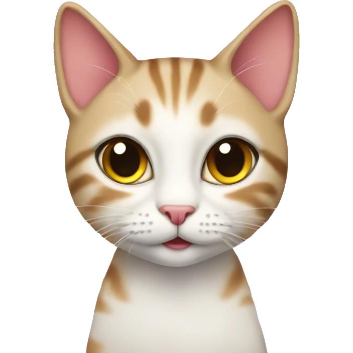 coquette cat emoji