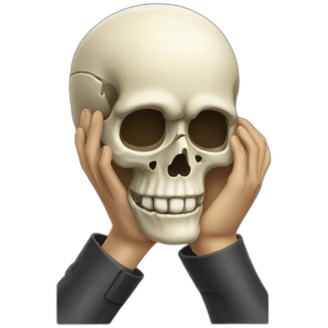 skull + facepalm emoji