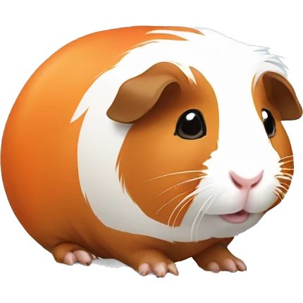 Guinea pig with carrot  emoji