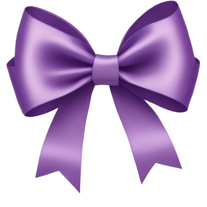 satin ribbon bow emoji