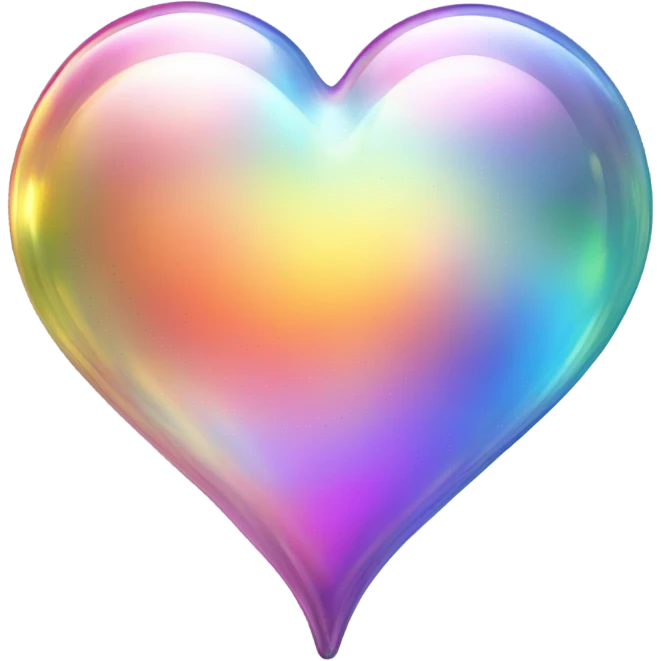 soap bubble heart emoji
