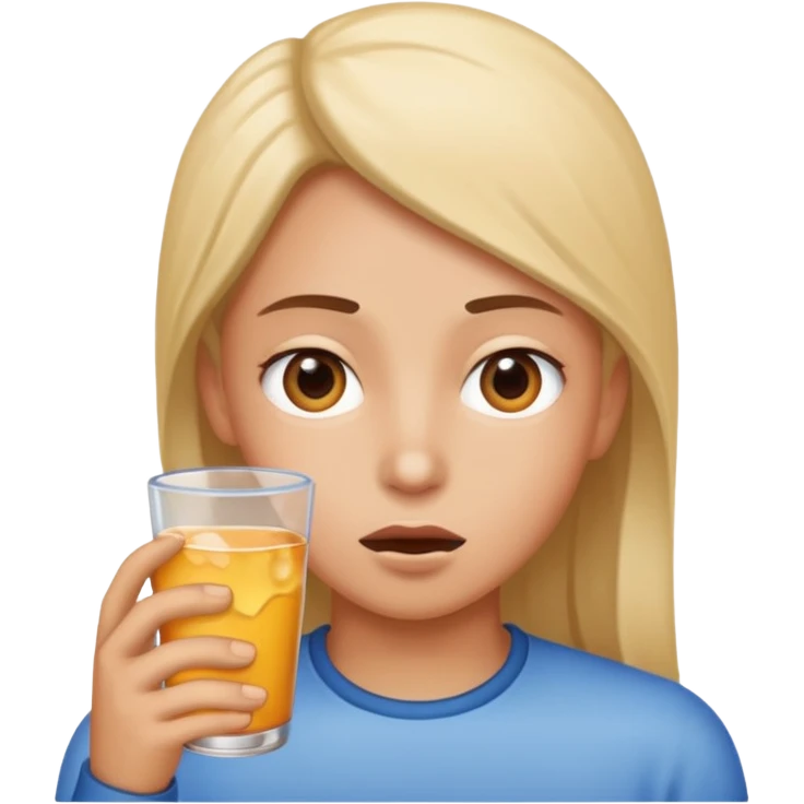 be thirsty emoji