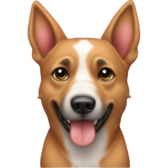 Perro rosado emoji