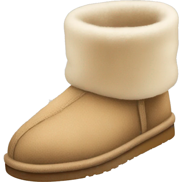 UGG slippers  emoji