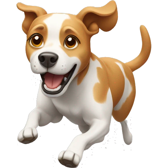 running dog emoji