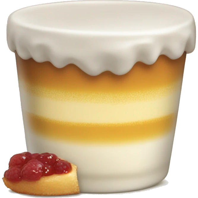Crème brulee emoji