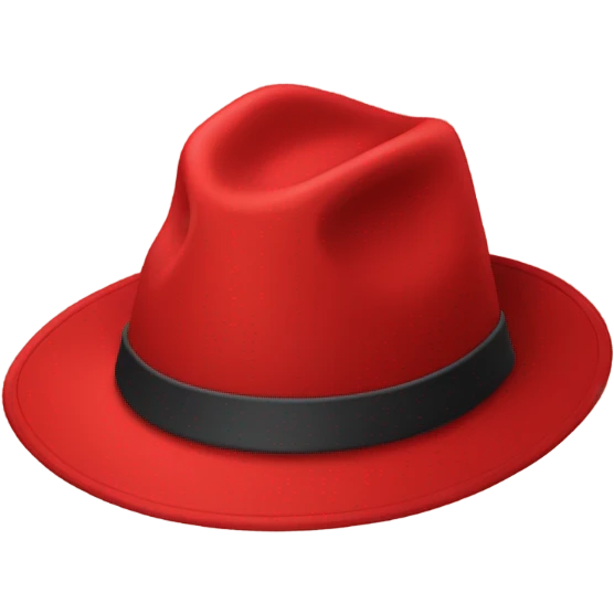 Red hat emoji