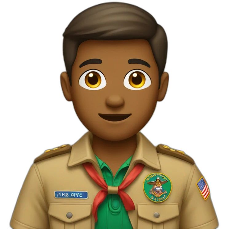 boy scout emoji
