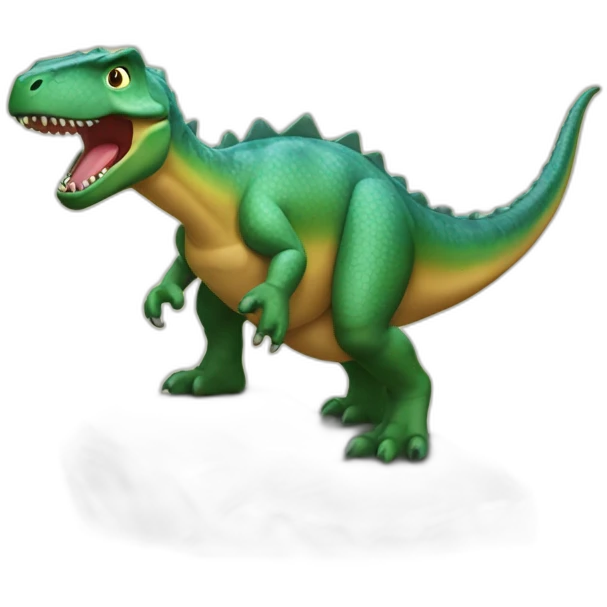 danimiel sur un dinosaure  emoji