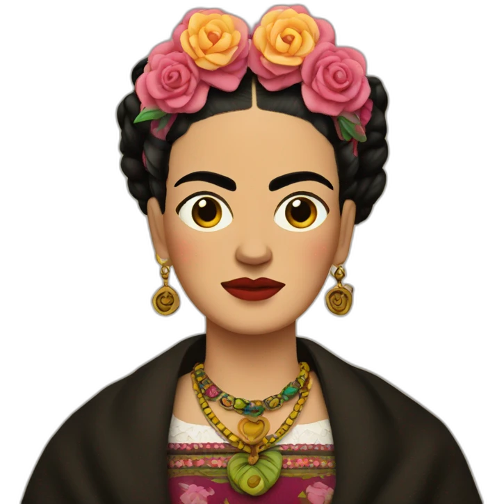 frida-kahlo emoji