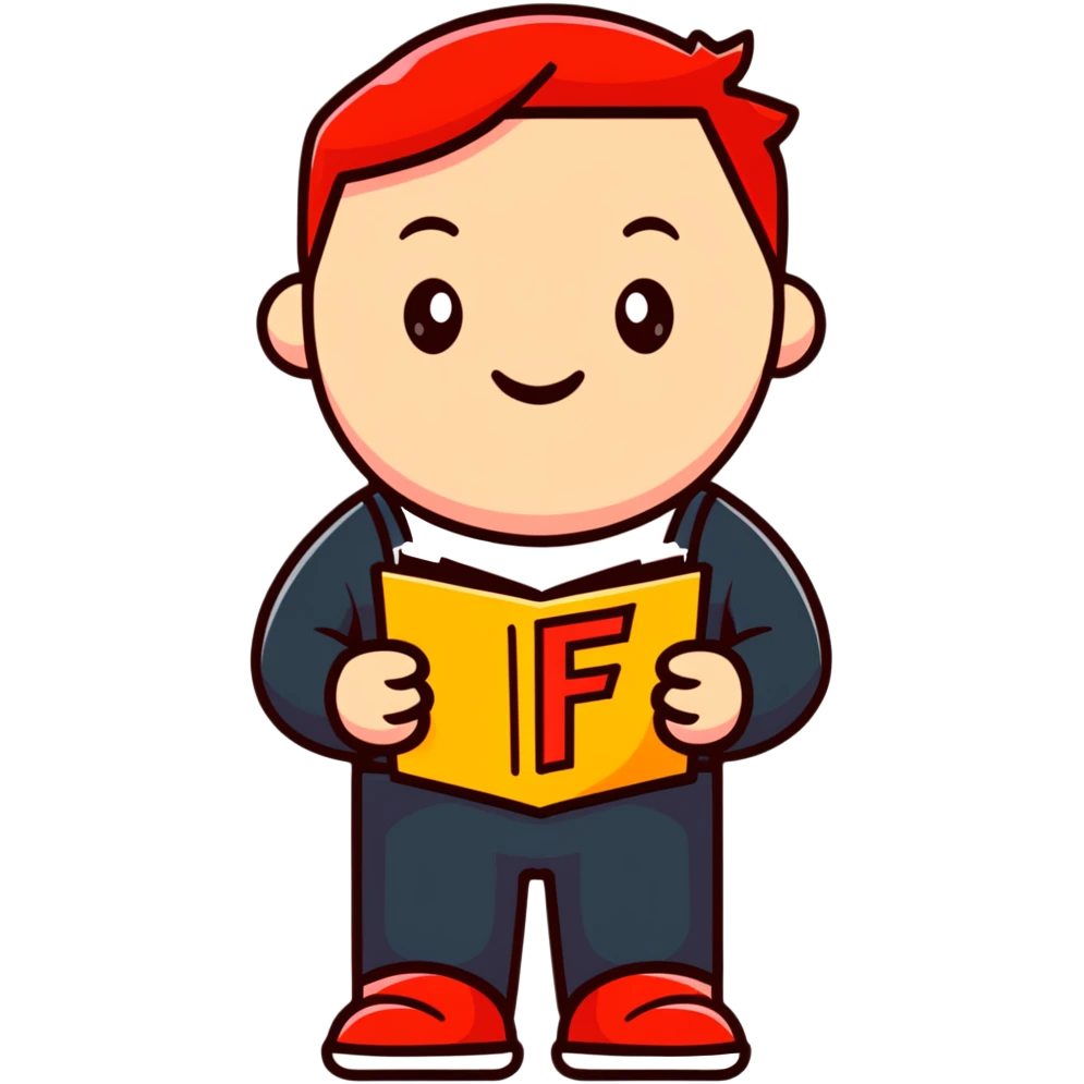 student with red F grade and slumped posture emoji