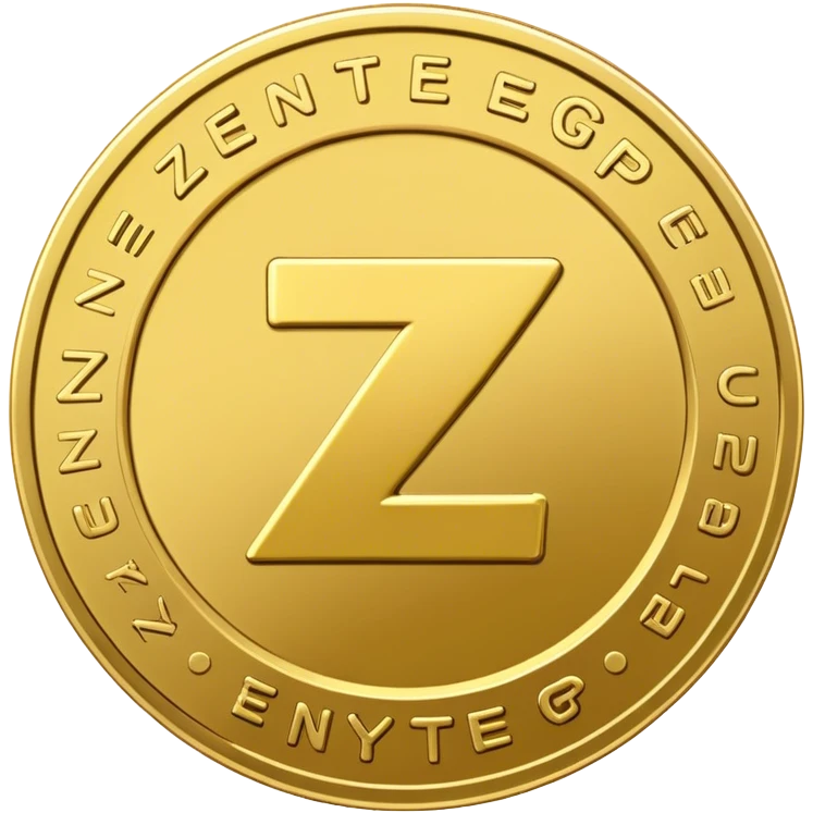 gold coin, Write (zenytegp) inside emoji