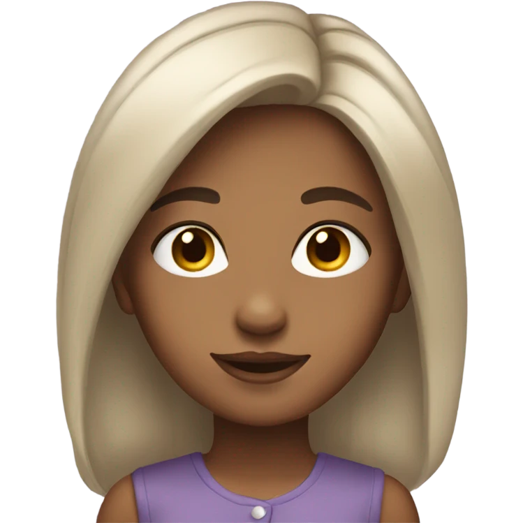 really pretty girl emoji