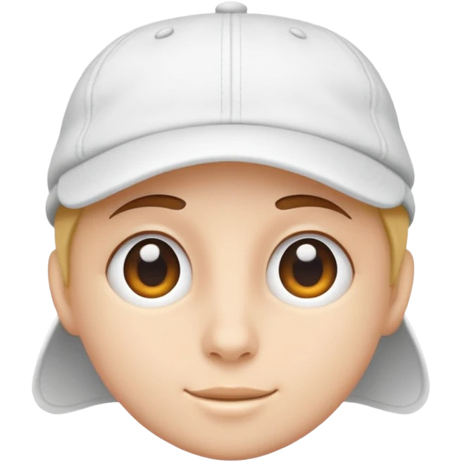 White cap emoji
