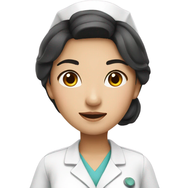 Beauitful Asian Nurse emoji