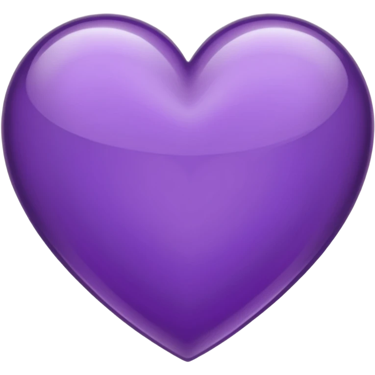 crea un mitad de corazon morado, solo la mitad emoji