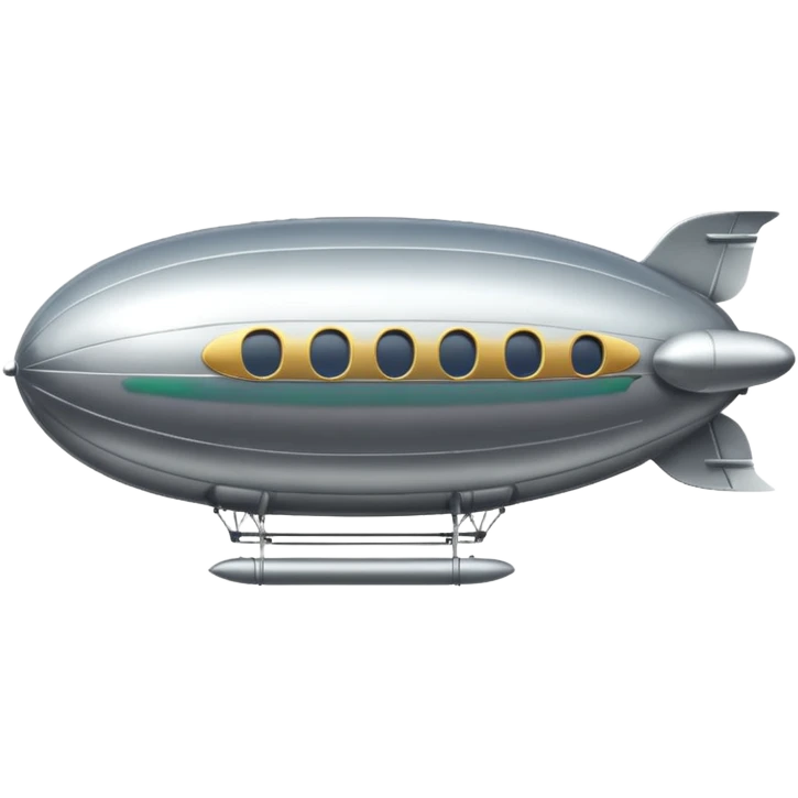 flying zeppelin  emoji