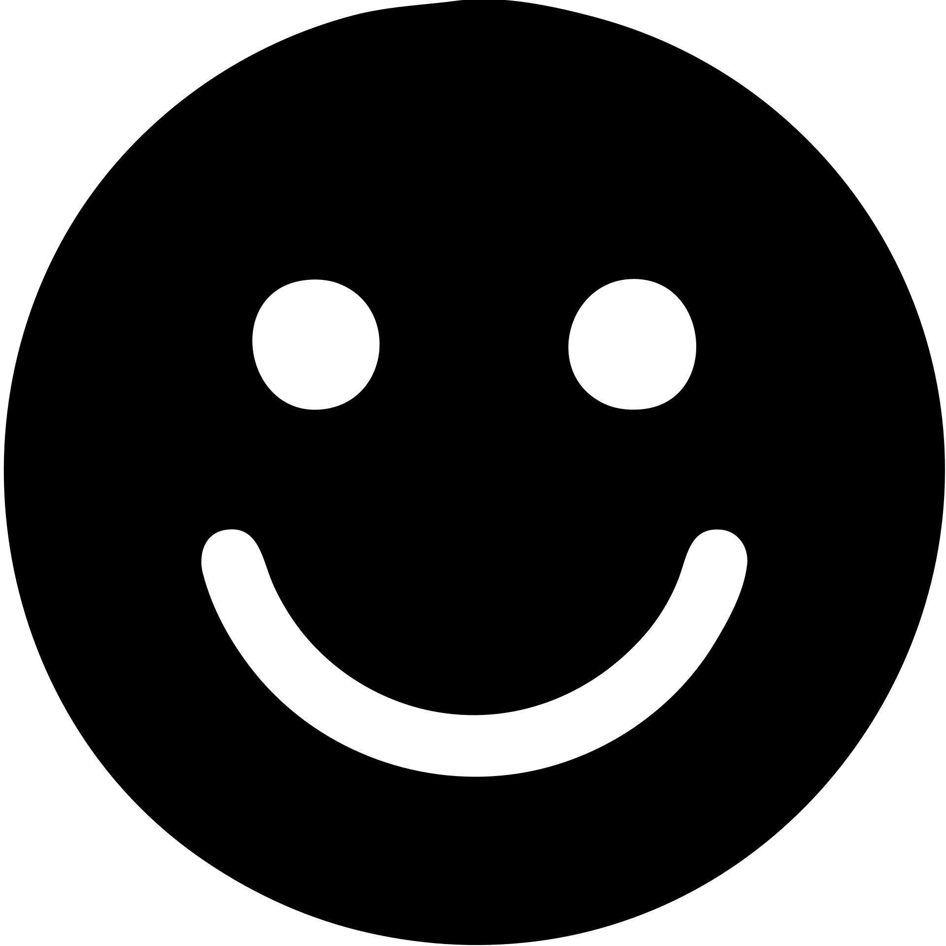solid filled perfect smile icon emoji