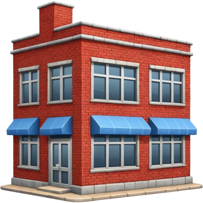 pick-up point building emoji