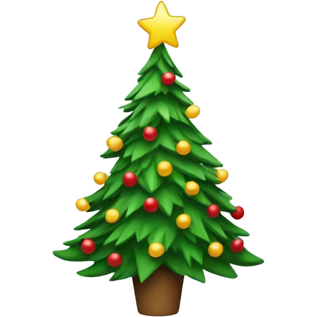 Christmas Tree dancing emoji