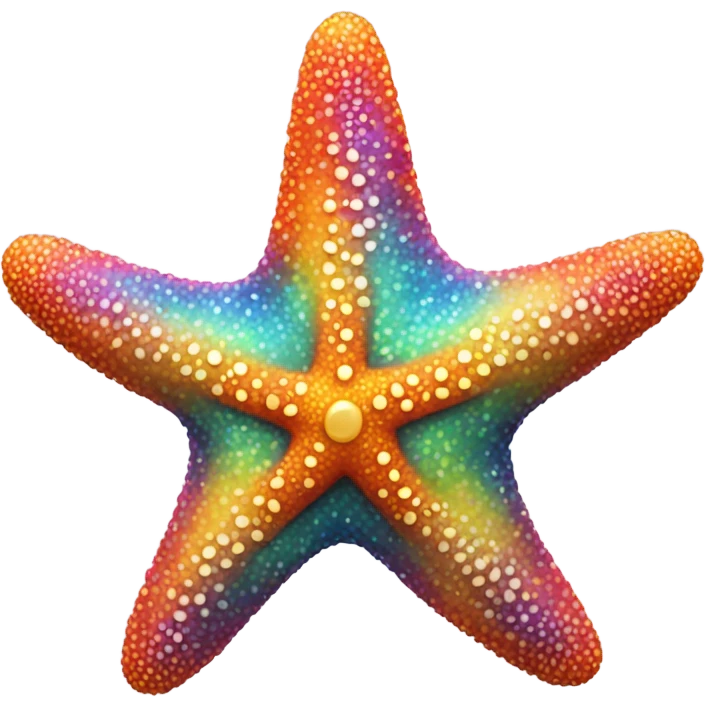 Beautiful starfish emoji