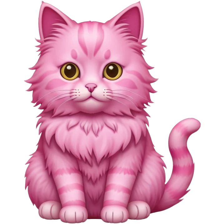 pink cat 🐱  emoji