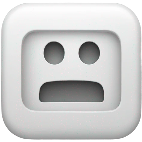 White play button small emoji