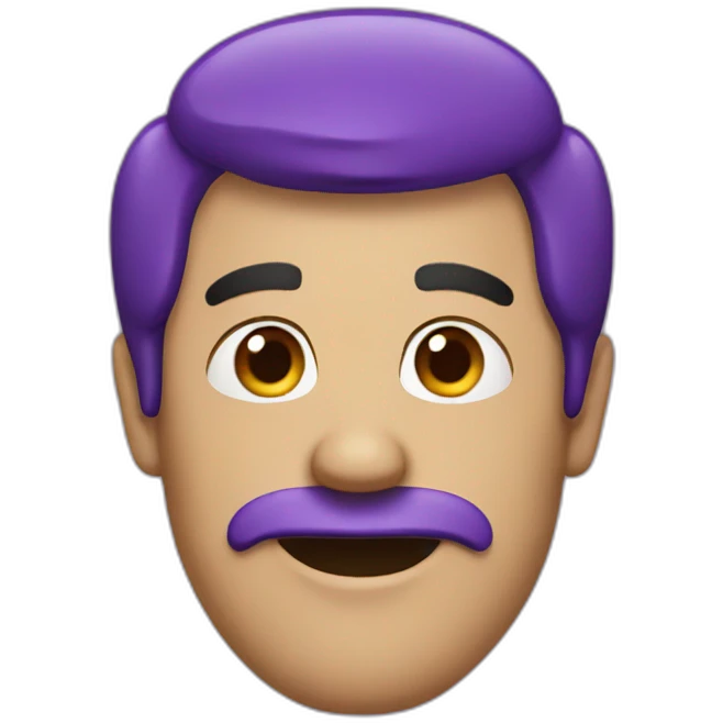 purple guys emoji