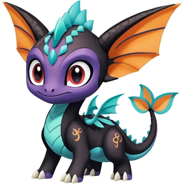 Meloetta-Kyurem-Spyro-Toothless-Stitch-Pokémon-Fakémon-creature-hybrid emoji