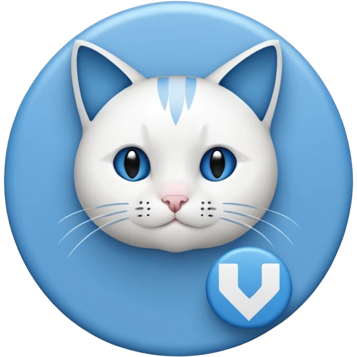 Details
The figure is a solid blue circle (TikTok Blue: #20D5F7).
The icon is a white checkmark (#FFFFFF), right in the middle.
Size 12px × 12px (in profile), proportional to font size.
Place adjacent (2-4px separator) to the username meowflis@, and medium vertically with it.
Click function emoji