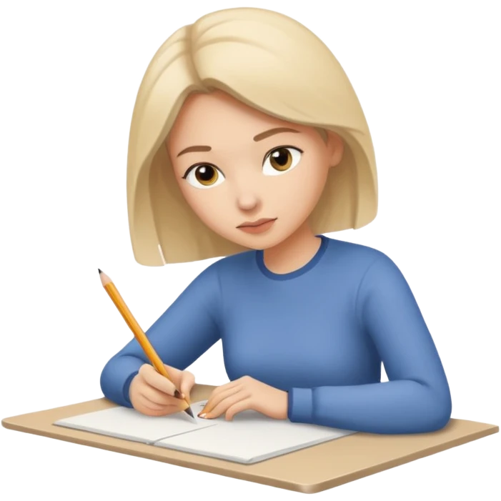 woman sketching. artist emoji