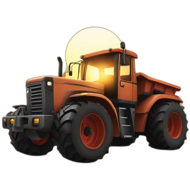 Trecker Sonnenuntergang emoji