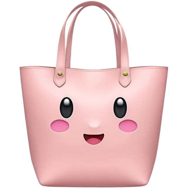Light Pink totebag emoji